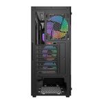 Gabinete Gamer Aigo Darkflash DK353, ARGB, Lateral de Vidro, 4 Fans, Preto, DK353-BK