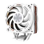 Cooler para Processador Aigo DarkFlash E400, ARGB, 2x120mm, Branco, E400-DUAL-WH