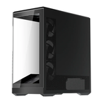 Gabinete Gamer 1STPLAYER GM7, RGB, Lateral em Vidro Temperado, 4 Fans, GM7-BK-3FN7R-1FN7