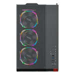 Gabinete Gamer 1STPLAYER VT7, Lateral em Vidro Temperado, Sem Fan, VT7-BK
