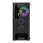Gabinete Gamer Aigo Darkflash DK351, RGB, Lateral de Vidro, Com 4 Fans, DK351-BK