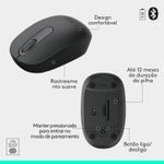 Teclado e Mouse Logitech Wireless/Bluetooth MK250, 920-013516