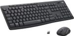 Teclado e Mouse Logitech Wireless MK295 Silent