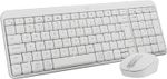 Teclado e Mouse Logitech Wireless/Bluetooth MK250 Branco, 920-013516