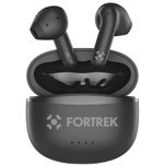 Fone de Ouvido TWS Auricular Fortrek HWS2 Bluetooth 6.0 Preto