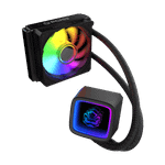Water Cooler PCYES Tundra Black Vulcan ARGB 120MM - WCTBK120