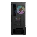 Gabinete Gamer Aigo DarkFlash DK300, Lateral de Vidro, Com 4 Fans, Preto, DK300-BK