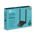 Placa de Rede Wireless TP-Link  Archer TX20U Plus WiFi6 AC1800 USB