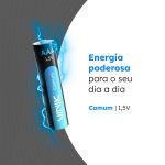 Pilha Vinik AAA com 4un 1.5V 200 Mah - VP3AT40C