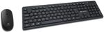Kit Teclado e Mouse C3TECH Sem Fio K-W20BK Preto