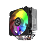 Cooler para Processador Pcyes Tundra 120 Black Vulcan Led Rainbow TDP 160W - ACTBKA120