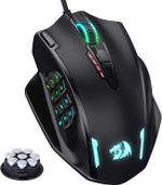 Mouse Redragon M908 Impact RGB 12400DPI, 12 Botões Programáveis