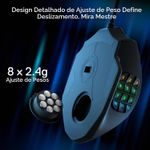 Mouse Redragon M908 Impact RGB 12400DPI, 12 Botões Programáveis