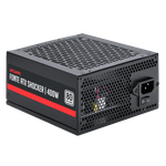 Fonte PCYES Shocker 500W Black Vulcan 80 Plus - PF400SHW