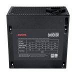 Fonte PCYES Shocker 500W Black Vulcan 80 Plus - PF400SHW