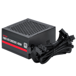 Fonte PCYES Shocker 500W Black Vulcan 80 Plus - PF400SHW