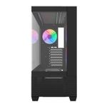 Gabinete Gamer Aigo Darkflash Panoramic DS900 Air, Rainbow, Lateral de Vidro, Com 3 Fans