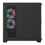 Gabinete Gamer Aigo Darkflash Panoramic DS900 Air, Rainbow, Lateral de Vidro, Com 3 Fans