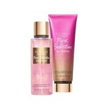 Kit Pure Seduction Shimmer Victoria's Secret – Body Splash 250ml + Loção Hidratante 236ml