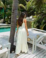 VESTIDO MIDI LISTRADO