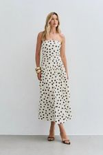 VESTIDO MIDI POÁ