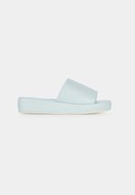 Flatform Tulipa Couro Azul Céu