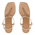Sandália Bruna Couro Camel 