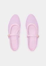 Sapatilha Tela Couro  Rosa Bubbaloo