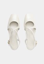 Sapatilha Matilde Couro Off White