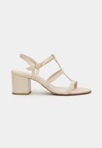 Sandália Isabela Couro Off White