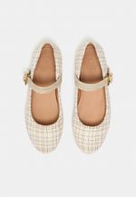 Sapatilha Manu Tweed Off White