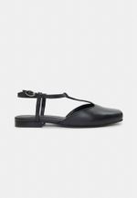 Sapatilha Kelly Couro Preto