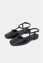 Sapatilha Kelly Couro Preto