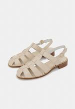 Fisherman Cyan Couro Off White 