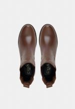 Bota Chelsea Couro Cacau