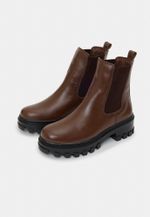 Bota Tratorada Couro Cacau