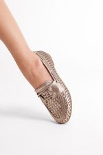 Mocassim Dockside Tressê Couro Prata Velho