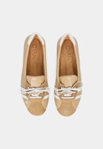 Tênis Ballet Couro Vanilla 