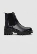Bota Tratorada Couro Black 