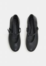Sapatilha Malu New Couro Preto