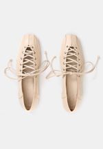 Sapatilha Lacê Blu Couro Off White