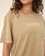 Camiseta Respire [Bege]