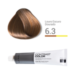 Contrast Color 6.3 Louro Escuro Dourado - 60g - LUXEL