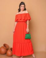 Vestido Laura Laranja