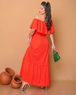 Vestido Laura Laranja