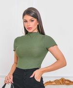 Blusa Malu Verde Militar