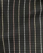 Conjunto Cardigan Preto Listrado