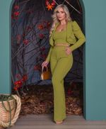 Conjunto Giovana Verde Guacamole