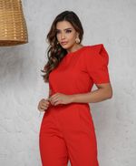 Macacão Antônia Vermelho