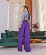 Calça Pantalona Violeta